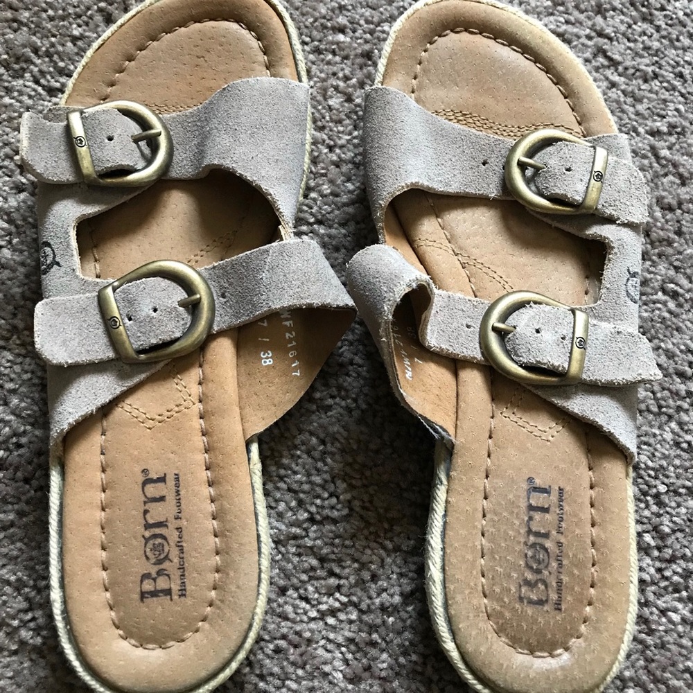 Born tan sandals